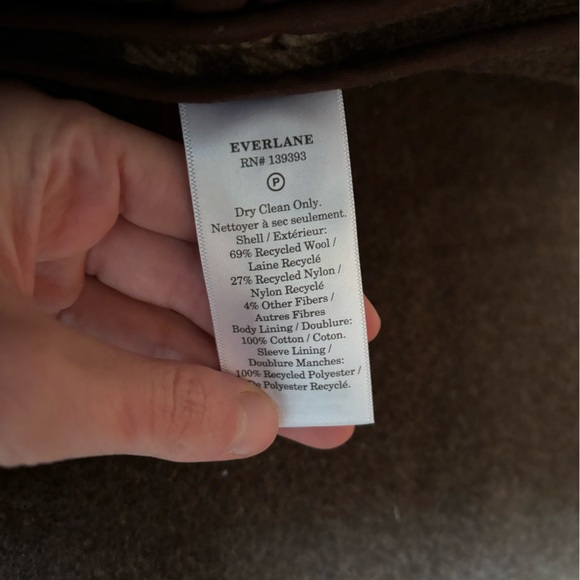 Everlane Italian ReWool Oversized Shirt Jacket - Picture 4 of 5